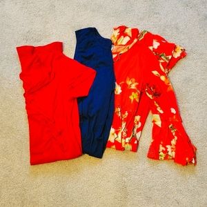 Lot of 3 maternity dresses